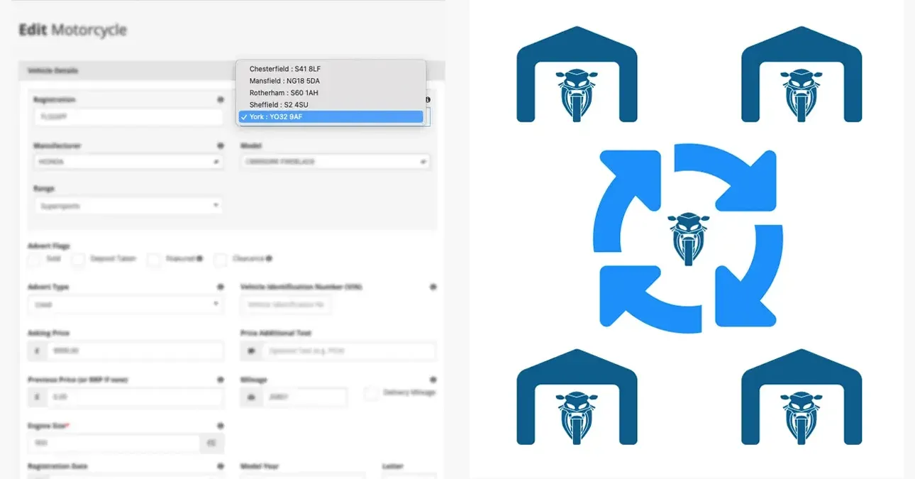 Managing Motorcycle Stock Across Multiple Dealership Locations
